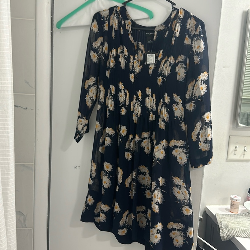 club monaco silk dress